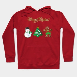 Merry Christmas Cookies Hoodie